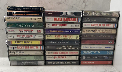 #ad Cassette Tapes Lot of 31 Variety of Artist $36.17