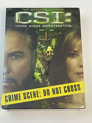 CSI: Crime Scene Investigation: The Seventh Season 2007 7 Disc DVD amp; 2 PC Game $11.99