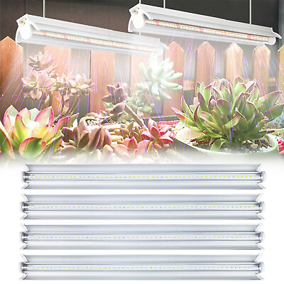 #ad LED Grow Light Tube Strip Bar Full Spectrum Plant Lamp For Indoor Flower Veg US $28.89
