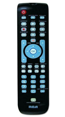#ad RCA 3 Device Universal Remote Control with Backlit Keys $8.50
