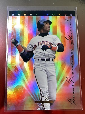 #ad 1995 Leaf Limited Barry Bonds #11 Prism Foil Baseball Card San Francisco Giants $9.80