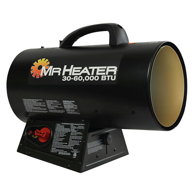 #ad Mr Heater MHQ60FAV 30000 60000 BTU Forced Air Propane Heater F271370 New $140.68