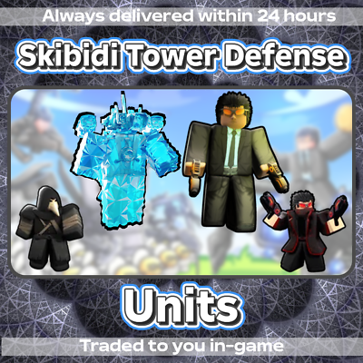 #ad Roblox Skibidi Tower Defense Units C $50.00