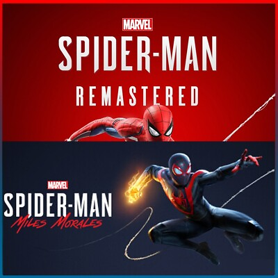 #ad Spider Man Remastered Spider Man Miles Morales STEAM ALL REGIONS $4.90