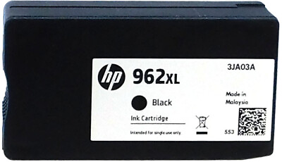 #ad NEW HP 962XL Black 3JA03AN Ink Cartridge GENUINE $24.99