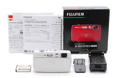#ad NEAR MINT in BOX Fujifilm Finepix Z2000EXR White 16.0MP Digital Camera JAPAN $99.99