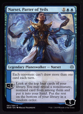 #ad Narset Parter of Veils 061 264 Non Foil Uncommon War of the Spark MTG NM $1.99