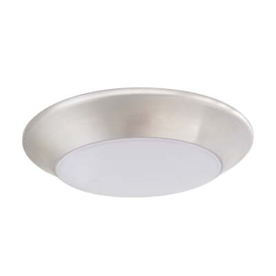 #ad Prescott Ceiling Disk Light in Satin Nickel LED Included $22.04