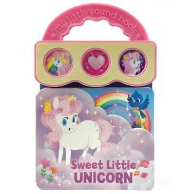 #ad Sweet Little Unicorn: Interactive Children#x27;s Sound Book 3 Button Sound GOOD $3.96