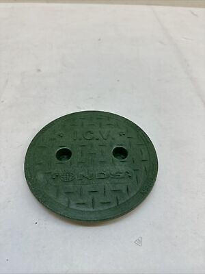 #ad NDS 107C Valve Box Cover 6quot; W X 0.7quot; H Round Green Green $8.09