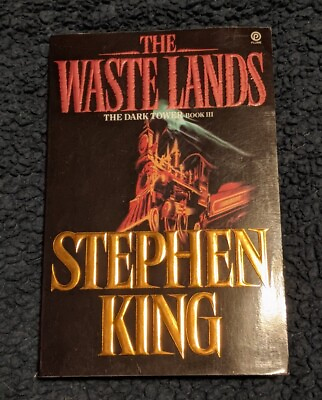 #ad Stephen King The Waste Lands Dark Tower 3 Illustrated Plume 1st Print 1992 $6.55