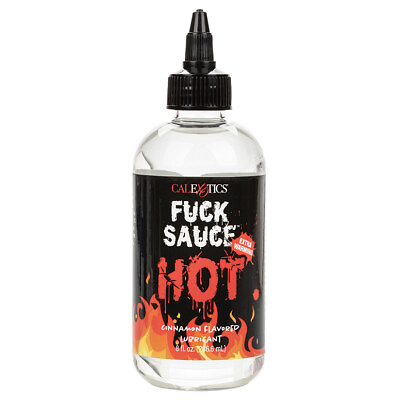 #ad F**k Sauce Hot Extra Warming Edible Lube Water based Personal Lubricant 8oz $19.98