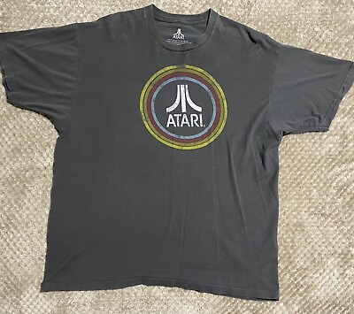 #ad Ripple Junction Atari Retro Classic Video Game Logo T shirt Size XL $10.00