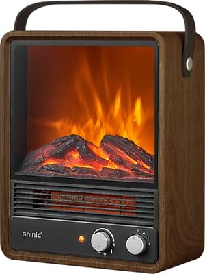 #ad Electric Fireplace Heaters for Indoor Use1500W Space Heater Fireplace with Re... $108.74