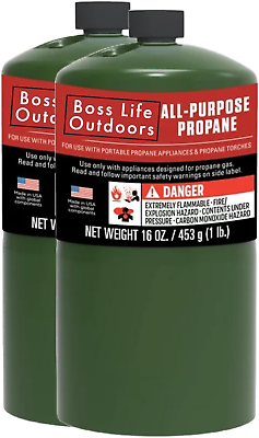 #ad Coleman Propane Camping Fuel Pressurized Cylndr16 Oz 332423 2 Pack $40.29