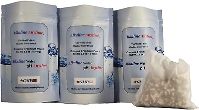 #ad Alkaline Anytime 100 Gram Premium Large Water Filter Pouch: Alkaline Water 3 $44.88