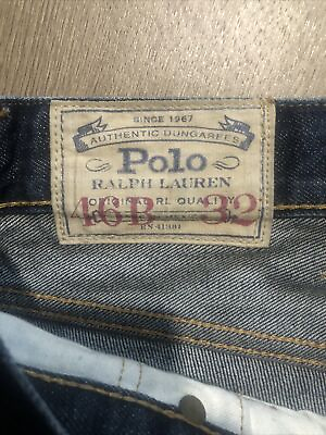 #ad Polo by Ralph Lauren The Hampton Straight Leg Blue Jeans Men#x27;s Size 36 32 $39.00
