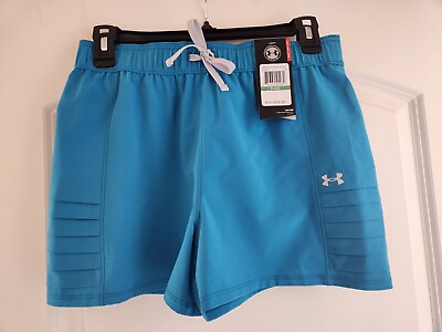 #ad NWT HEAT GEAR Under Armour Girls Shorts LOOSE FIT YLG LARGE $14.95