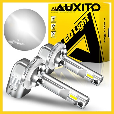 #ad 2x AUXITO White LED Fog 881 889 Lights Headlight Bulbs Conversion Kit 6500K USA $23.74