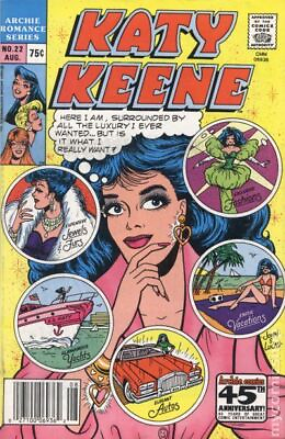 #ad Katy Keene Special #22 VG 4.0 1987 Stock Image Low Grade $4.70