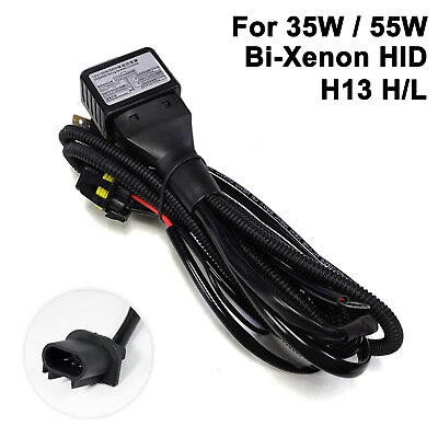 #ad SOCAL LED H13 H L Bi Xenon HID Relay Harness 12V Headlight Bulb Controller Kit $9.89