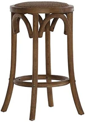 #ad Linon 24quot; Home Décor Tampa Walnut Backless Counter Stool Counter Height Walnut $56.59