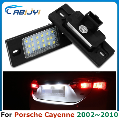 #ad 2x For Porsche Cayenne VW Touareg Bora Golf Tiguan LED License Plate Light Lamps $11.69