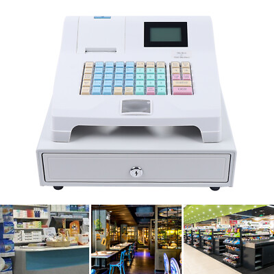#ad T 71 60 Electronic Cash Register High quality POS Casher Thermal Printing NEW $164.10
