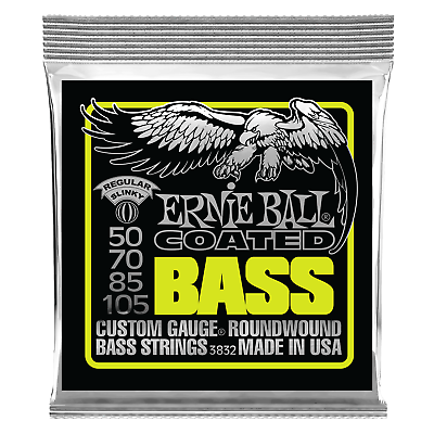 #ad Ernie Ball 3832 Coated Electric Regular Slinky Bass Strings 50 105 $32.99