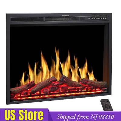 #ad 34quot; 750W 1500W Electric Fireplace Insert 34quot;x26quot; from NJ 08810 $239.99