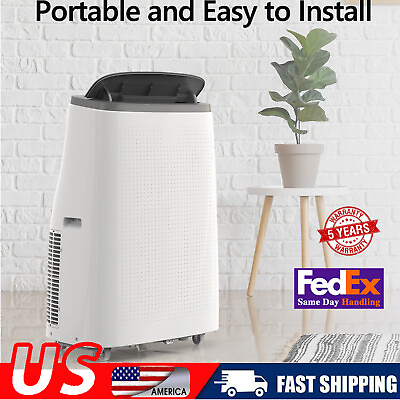 #ad US 14000 BTU Portable Air Conditioner AC Unit Cooler Fan Dehumidifier 750 Sq. ft $325.16