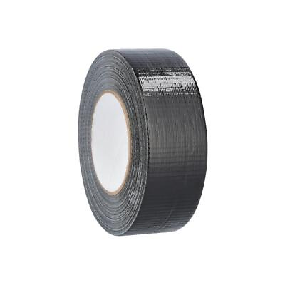 #ad 6 Rolls Duct Tape 2 Inch x 60 Yards 6 Mil Utility Grade Adhesive Tape Black $26.49