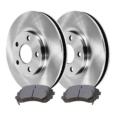 #ad For 2002 2007 Buick Rendezvous 2001 2005 Aztek Front Rotors and Ceramic Pads $121.30