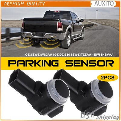 #ad 2X Reverse Backup Parking Bumper Parking Assist Sensor For 2010 2011 Dodge Nitro $14.99