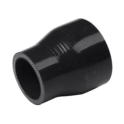 #ad 3.5quot; To 3quot; Silicone Hose Intake Intercooler Pipe Coupler 76 89mm BLACK $8.78
