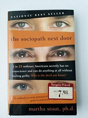 #ad The Sociopath Next Door by Martha Stout 2005 Hardcover Hardcover VERY GOOD $5.91