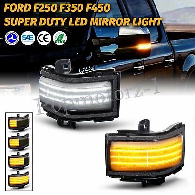 #ad Switchback LED Two Mirror Turn Signal Set For Ford SuperDuty F250 350 450 550 $45.98