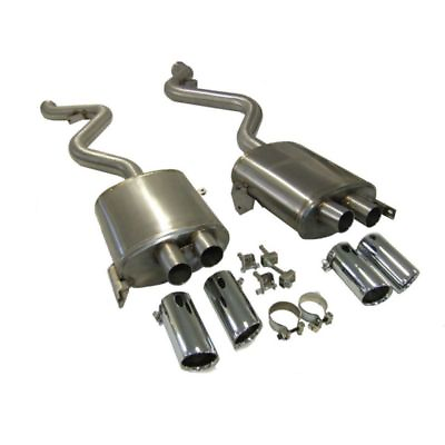 #ad BMW M3 Series E90 E92 E93 Cat Back Exhaust with Sports Sound Dual Silencers $1280.69