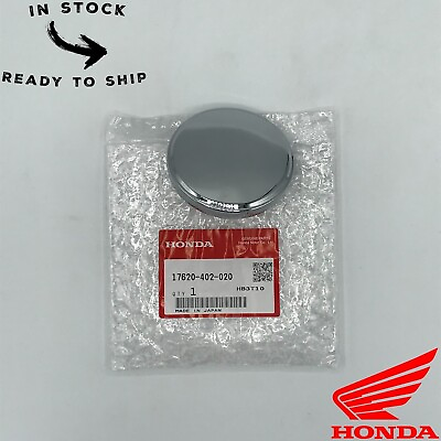 #ad Genuine OEM Honda Chrome Vintage Gas Tank Cap 17620 402 020 $17.70