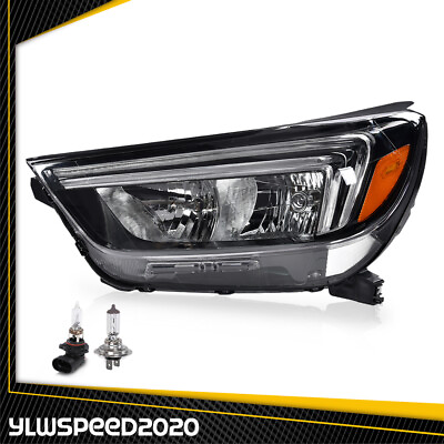 #ad Halogen LED DRL Headlight Lamp w Bulbs Driver Side Fit For 17 22 Buick Encore $115.48