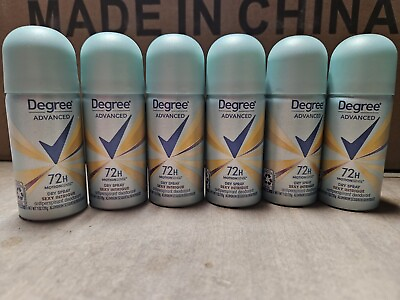 #ad 24ct BULK Deodorant Degree Advanced 72H MotionSense Sexy Dry Spray Women $29.99