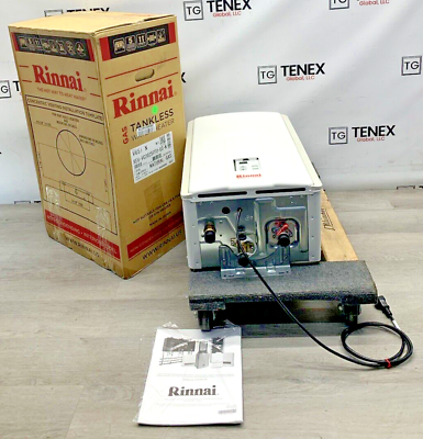 #ad Rinnai V65iN Indoor Tankless Water Heater Natural Gas 150K BTU Y 26 #4159 $250.00