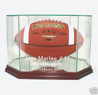 #ad Dan Marino Miami Dolphins New F S Football Display Case UV FREE SHIPPING Made US $102.05