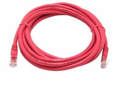 #ad 14ft Cat5e RJ45 Ethernet Patch Cable Red 14 Feet $6.99