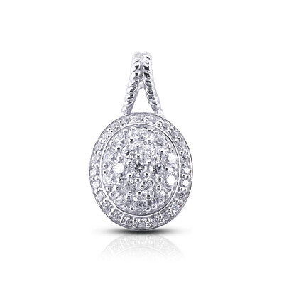 #ad 1 1 2CT Total F VS1 Round Cut Earth Mined Certified Diamonds 18K Gold Pendant $2197.65