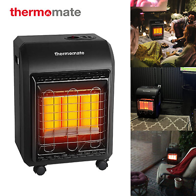 #ad thermomate Propane Radiant Heater 18000 BTU Wall Outdoor Portable LP Gas Heater $149.99