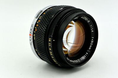 #ad Olympus Zuiko G.Zuiko 50mm f 1.4 or f 1.8 Manual Focus OM Mount Prime Lens $88.28