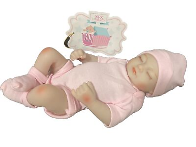 #ad NPK Reborn Girl Doll Full Body Soft Vinyl Silicone Handmade Newborn Baby Preemie $19.99