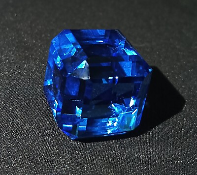 #ad EGL Certified Natural 188.60 Ct Brazilian BLUE Topaz Cube Shape Loose Gemstone $20.27