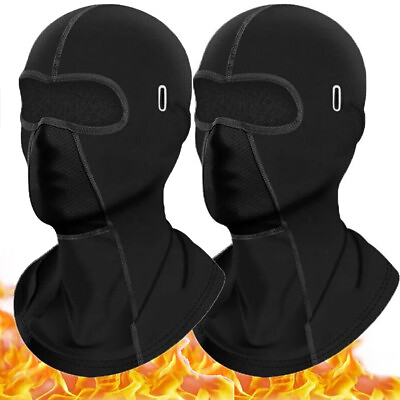 #ad 2x Balaclava Full Face Mask for Men Women UV Protection Warmer Ski Tactical Mask $10.99